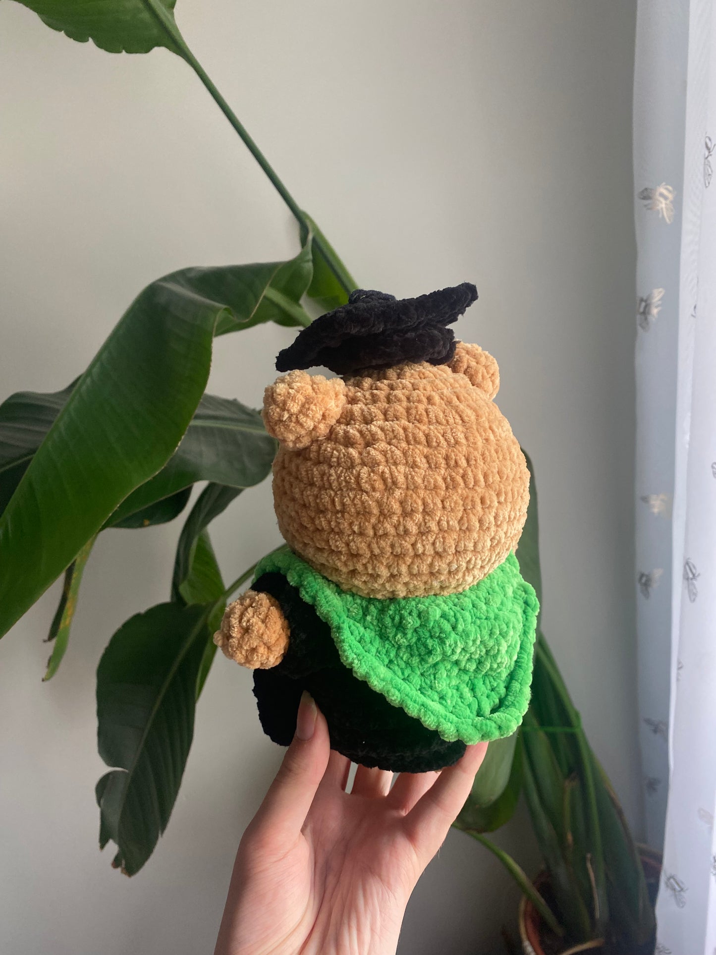 Crochet Graduation bear plushie