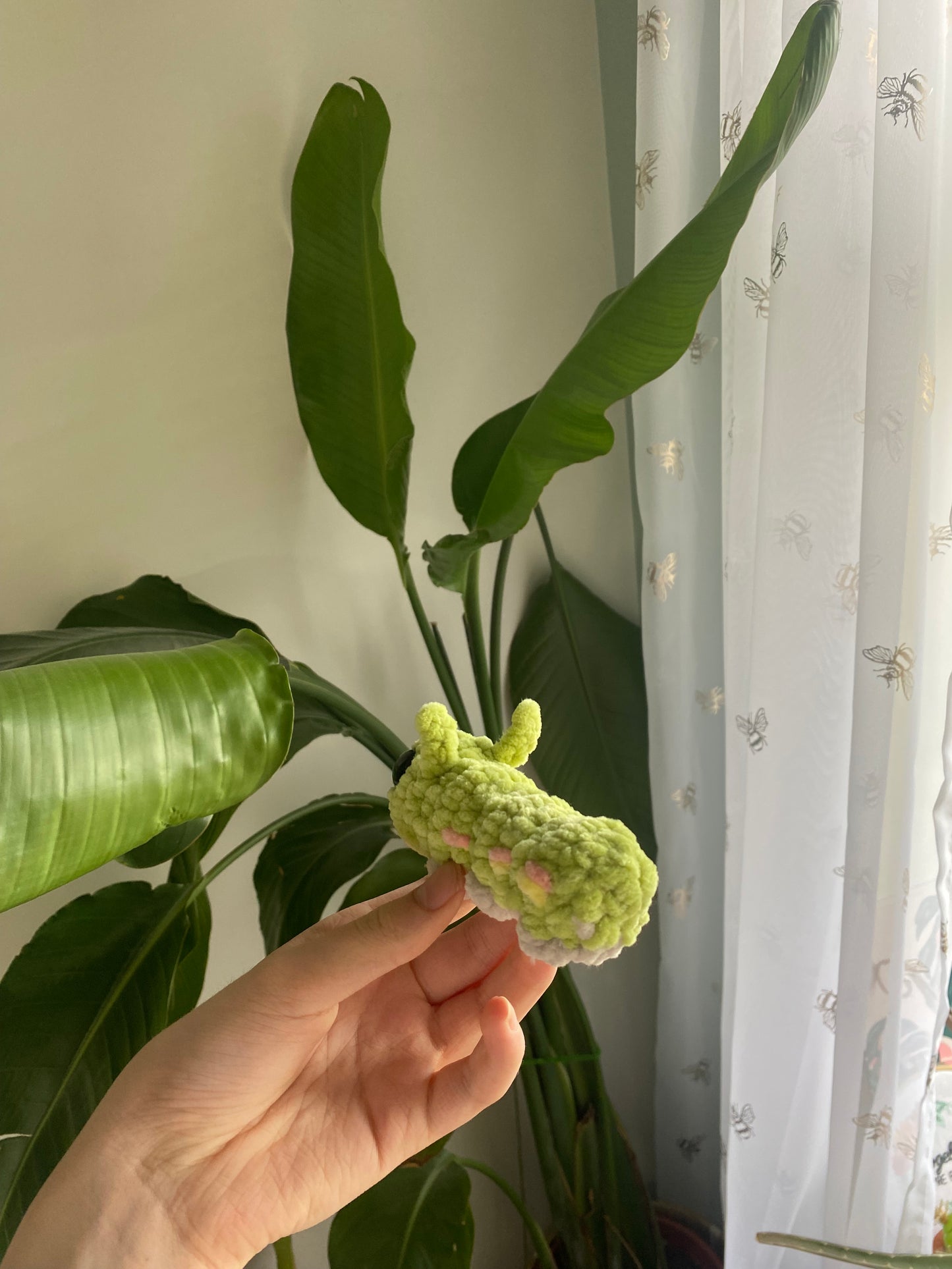 Crochet Caterpillar Amigurumi Bugling