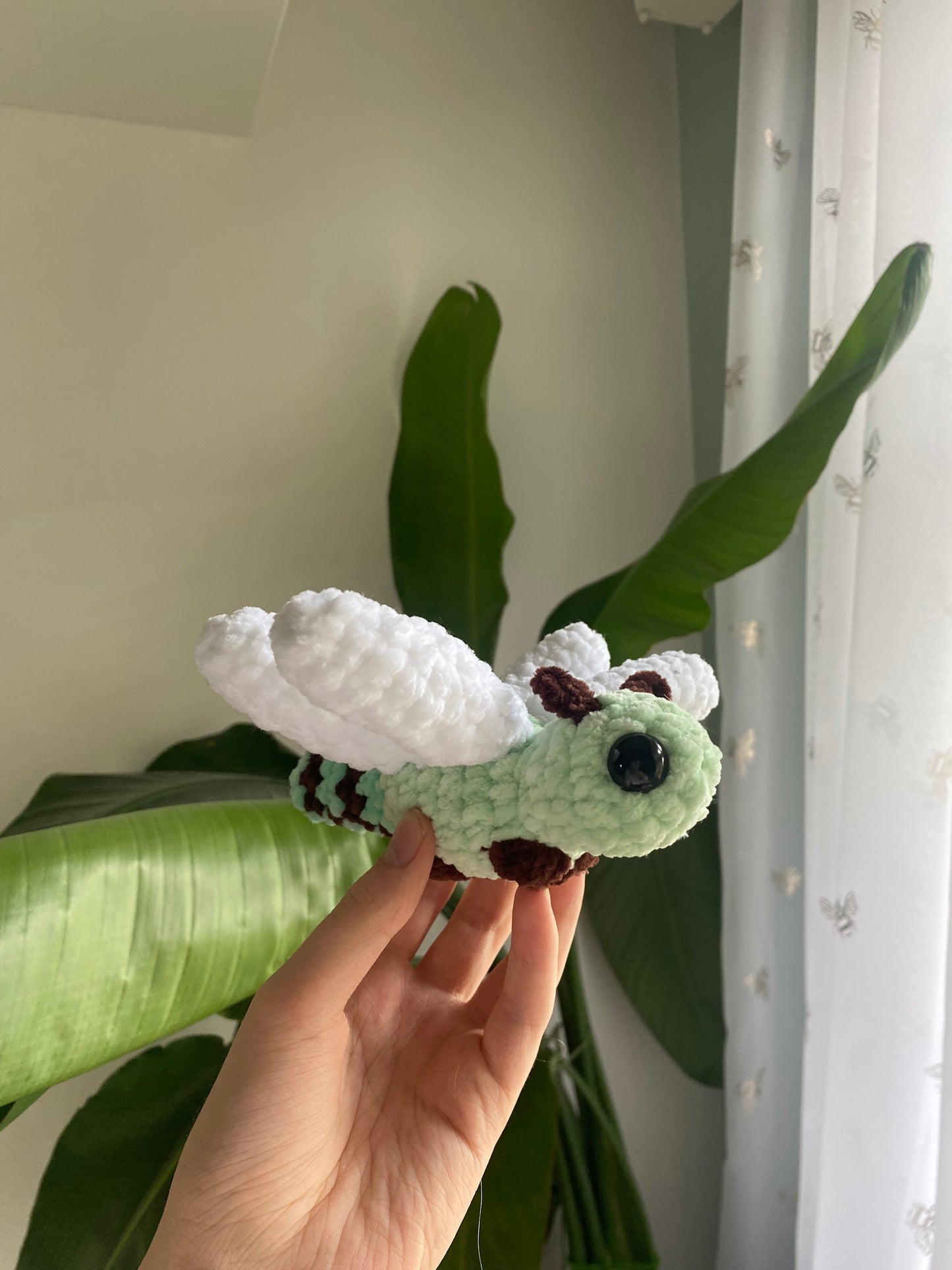 Crochet Dragonfly Amigurumi Bugling Plushie