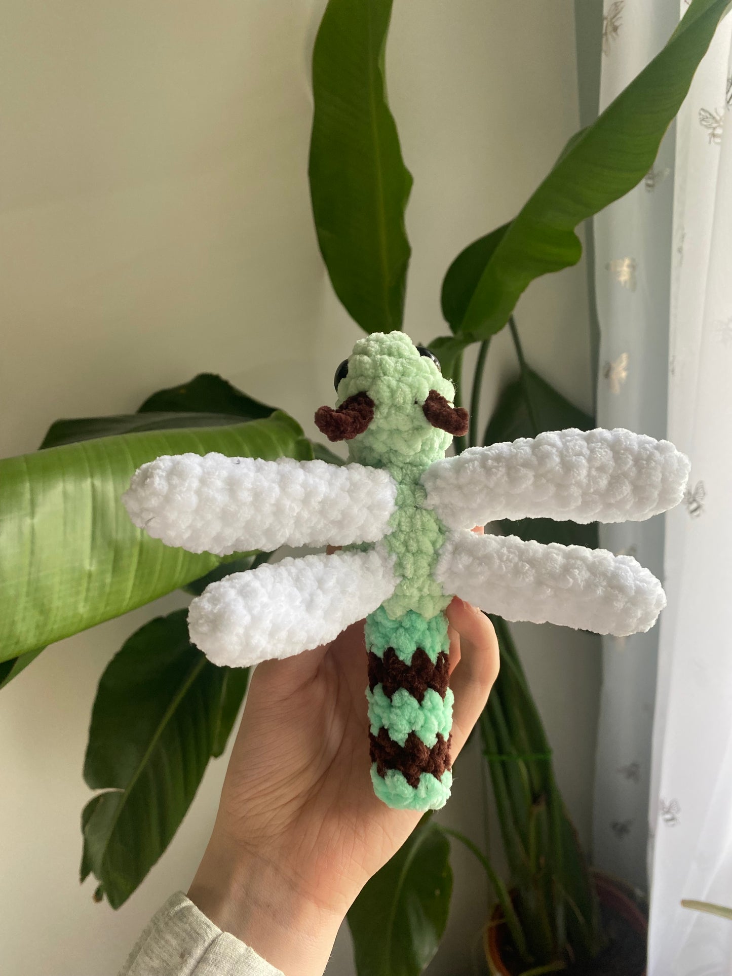 Crochet Dragonfly Amigurumi Bugling Plushie