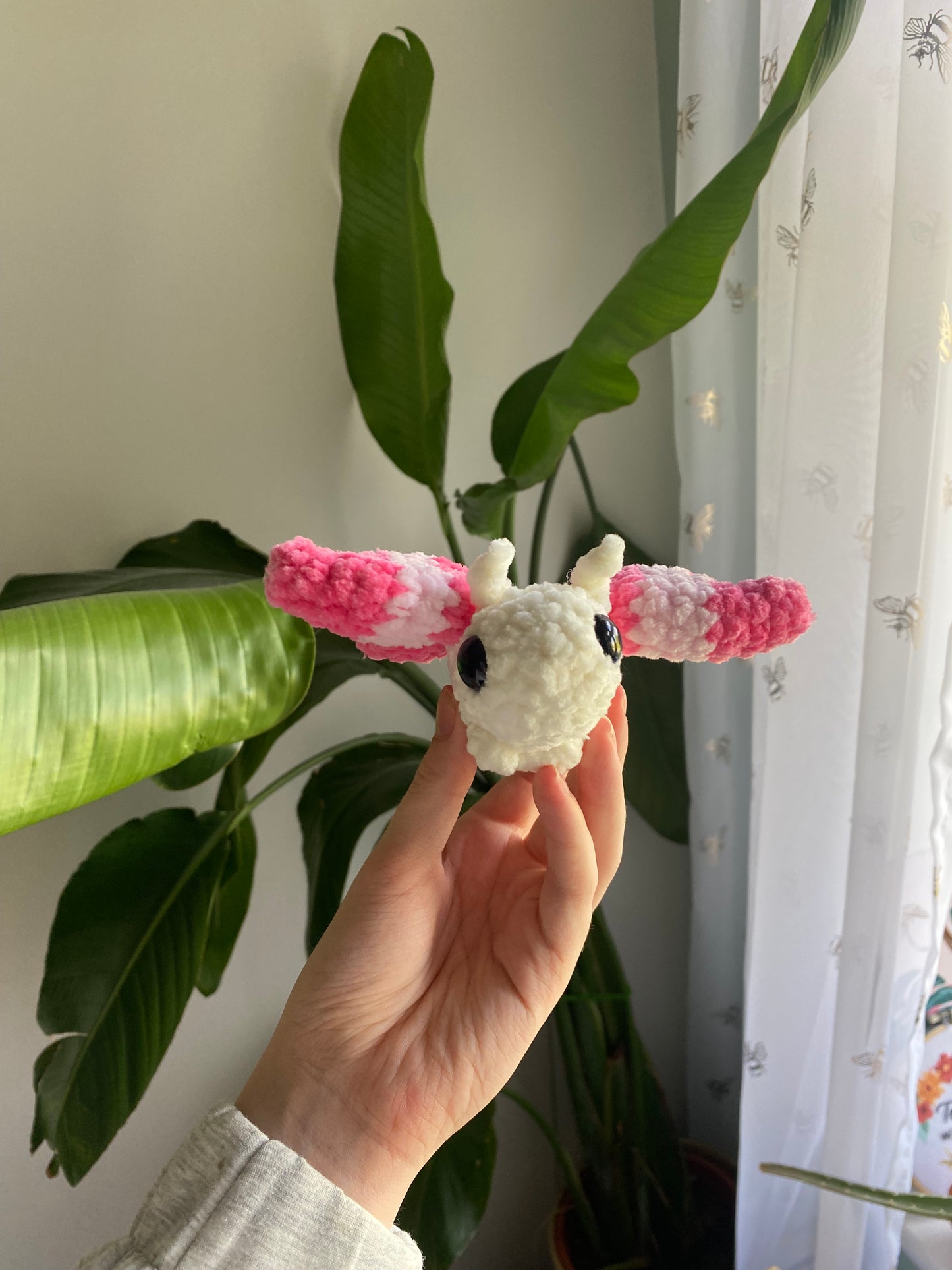 Crochet Moth/Butterfly Amigurumi Bugling Plushie