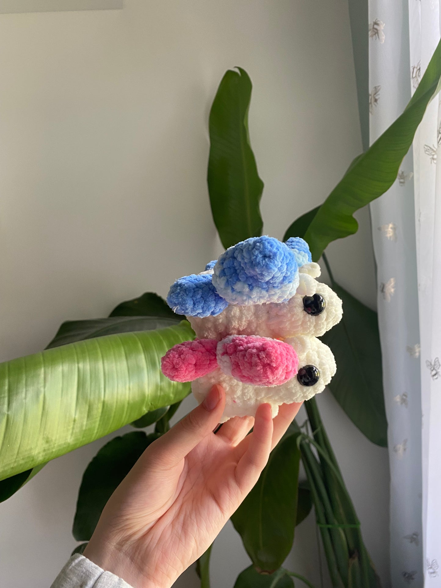 Crochet Moth/Butterfly Amigurumi Bugling Plushie