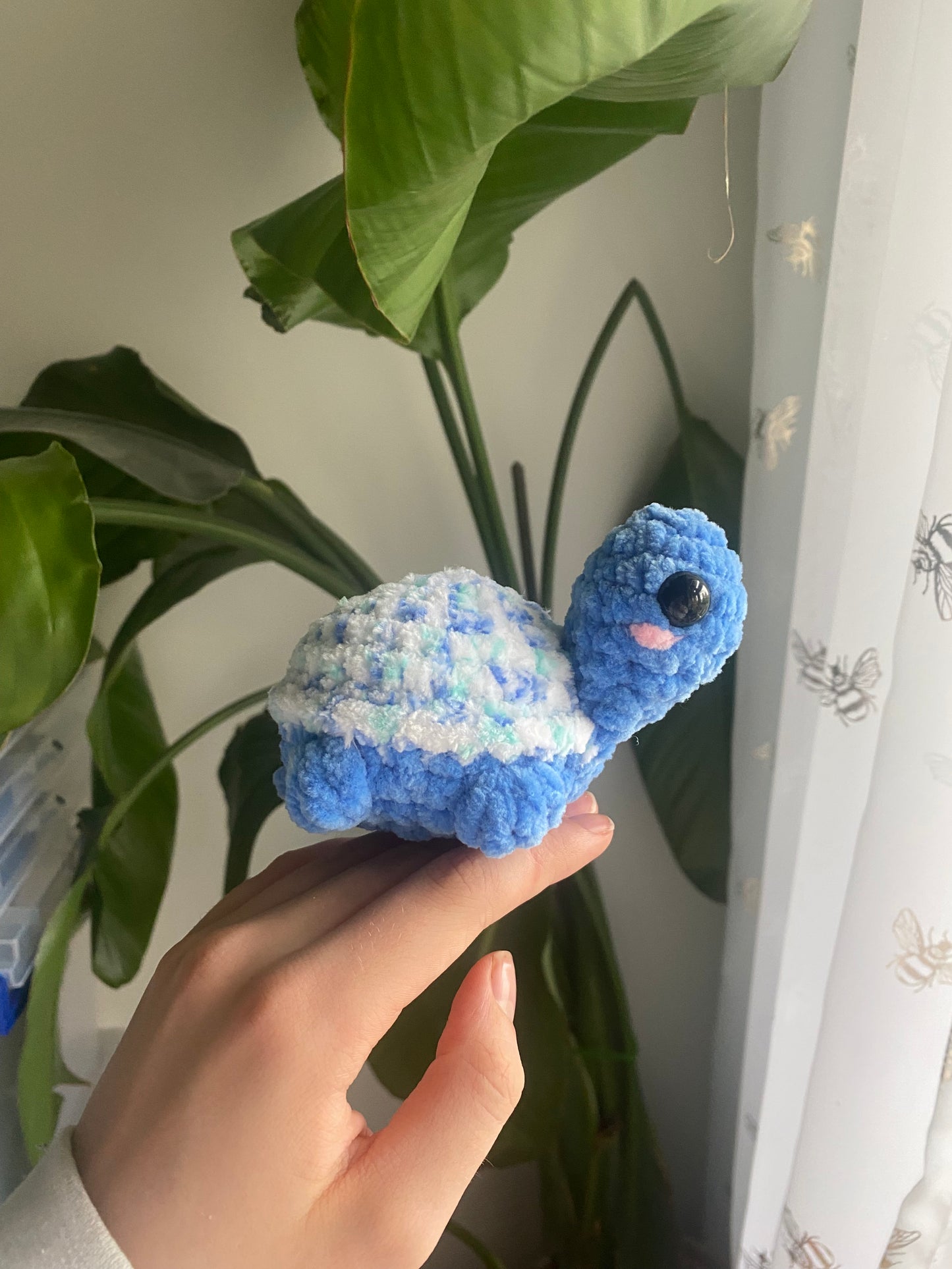 Crochet Tiny Turtle Amigurumi Plushie