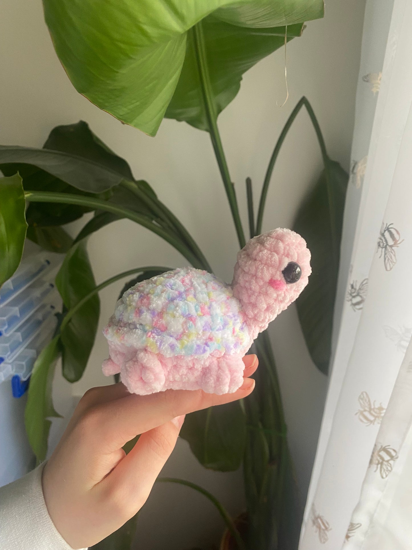 Crochet Tiny Turtle Amigurumi Plushie
