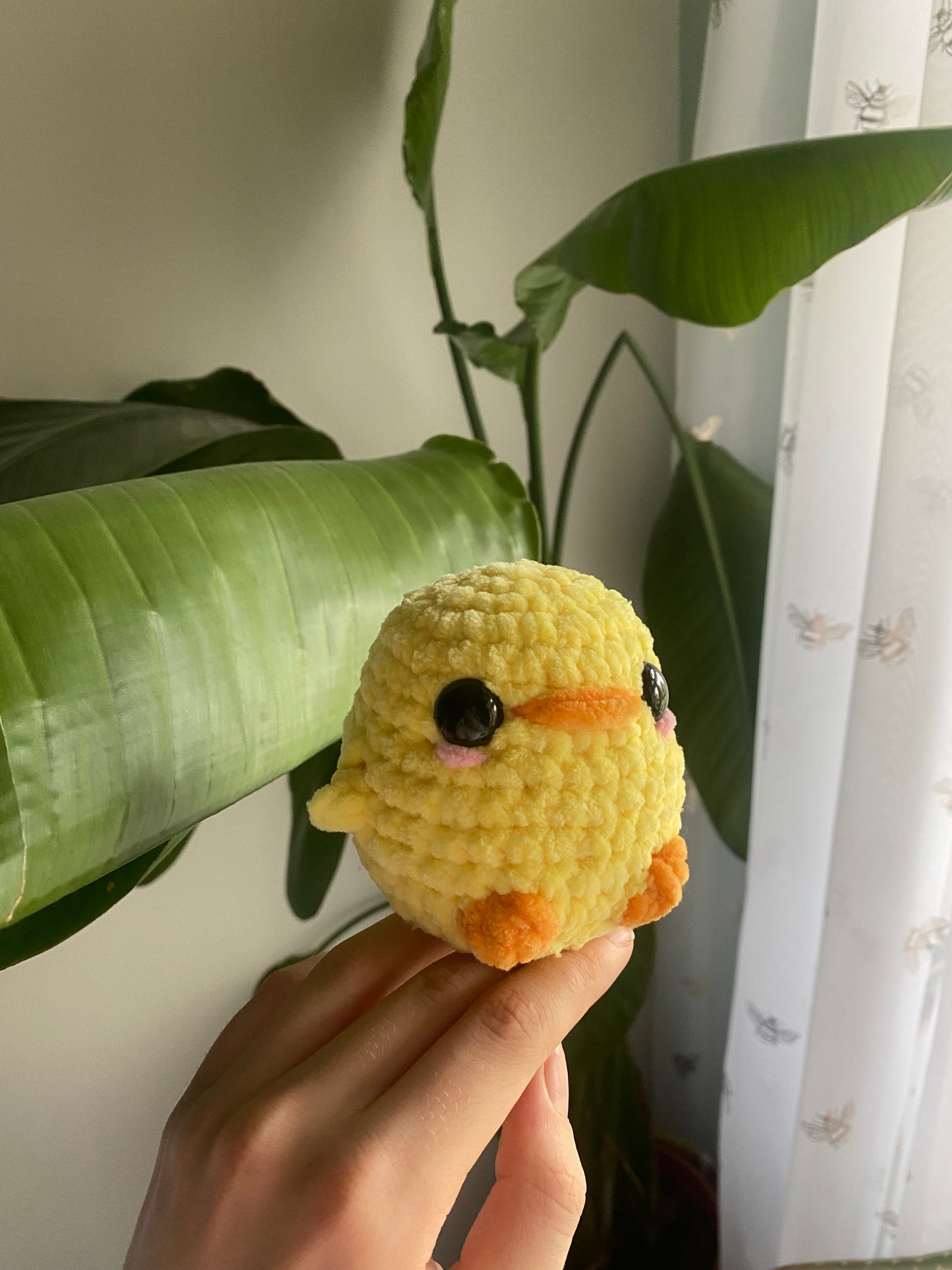 Crochet Chick/Yellow Duck Plushie