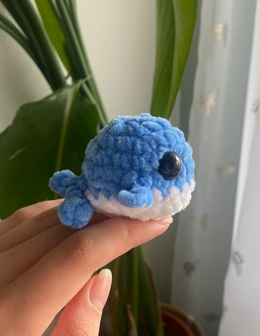 Crochet Whale Sea Creature Plushie