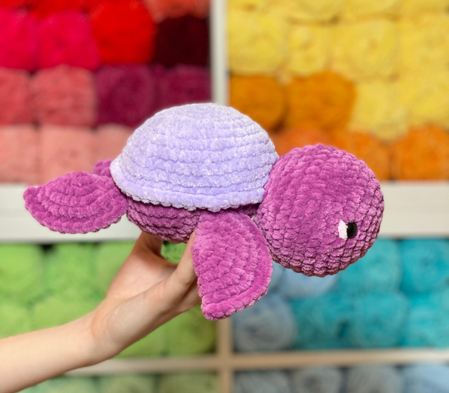 Sea Turtle Cute Crochet Plushie Stuffed Toy Gift Amigurimi Plush