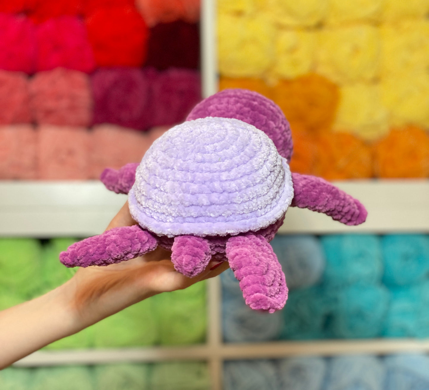 Sea Turtle Cute Crochet Plushie Stuffed Toy Gift Amigurimi Plush