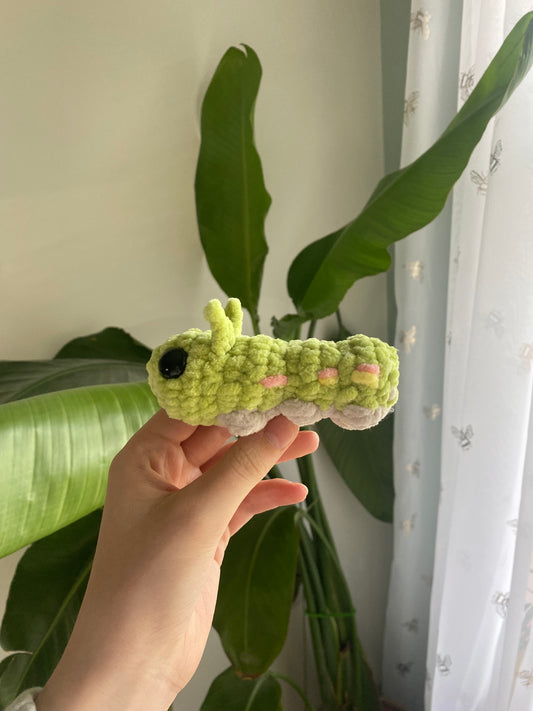 Crochet Caterpillar Amigurumi Bugling