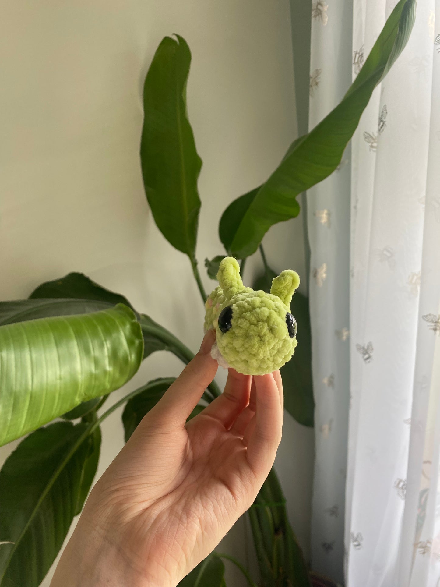 Crochet Caterpillar Amigurumi Bugling