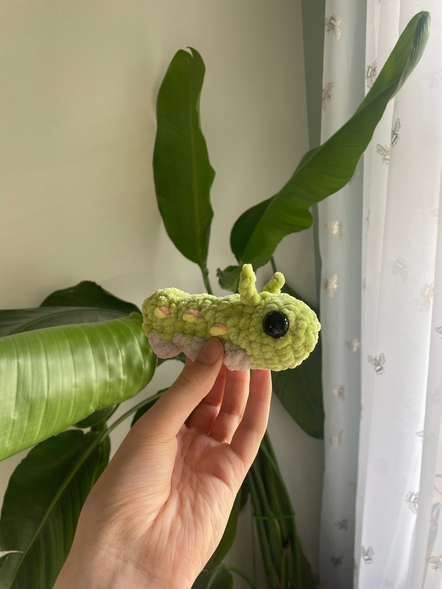 Crochet Caterpillar Amigurumi Bugling