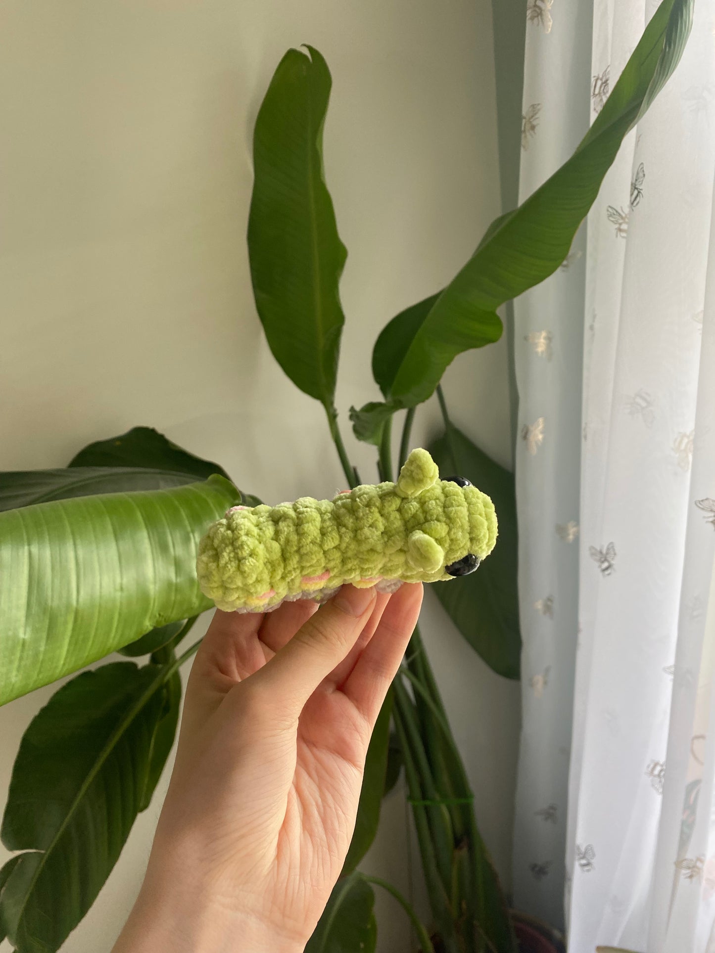 Crochet Caterpillar Amigurumi Bugling