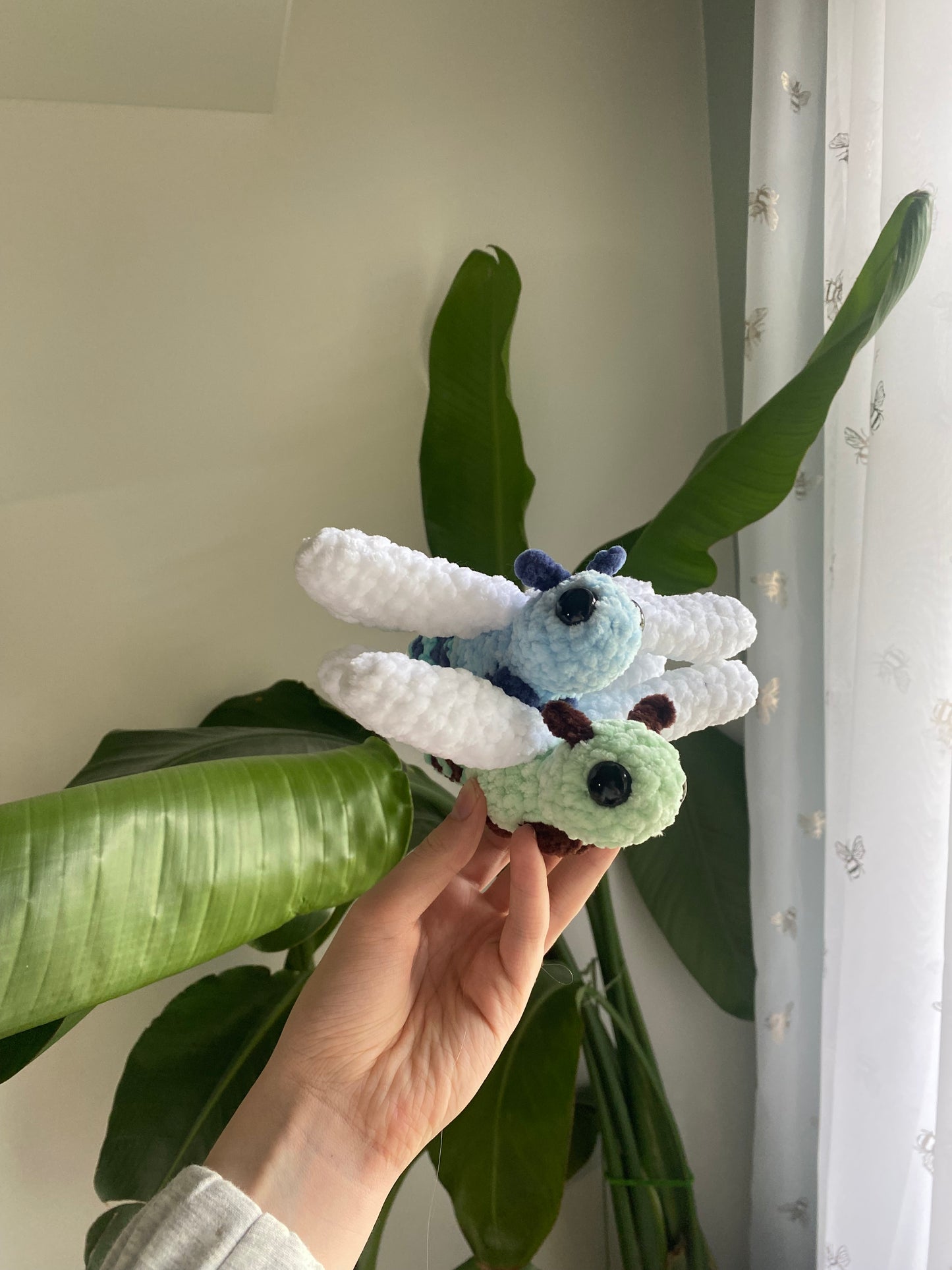 Crochet Dragonfly Amigurumi Bugling Plushie