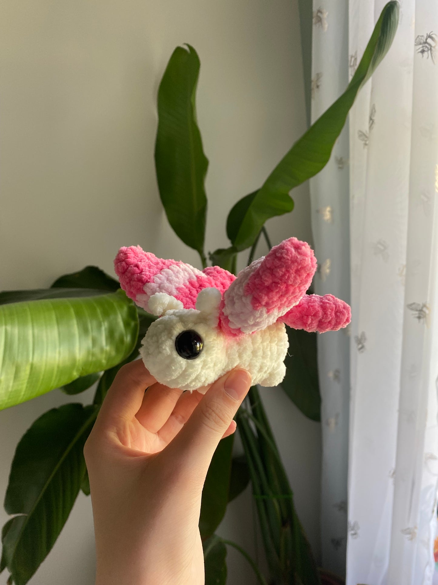 Crochet Moth/Butterfly Amigurumi Bugling Plushie