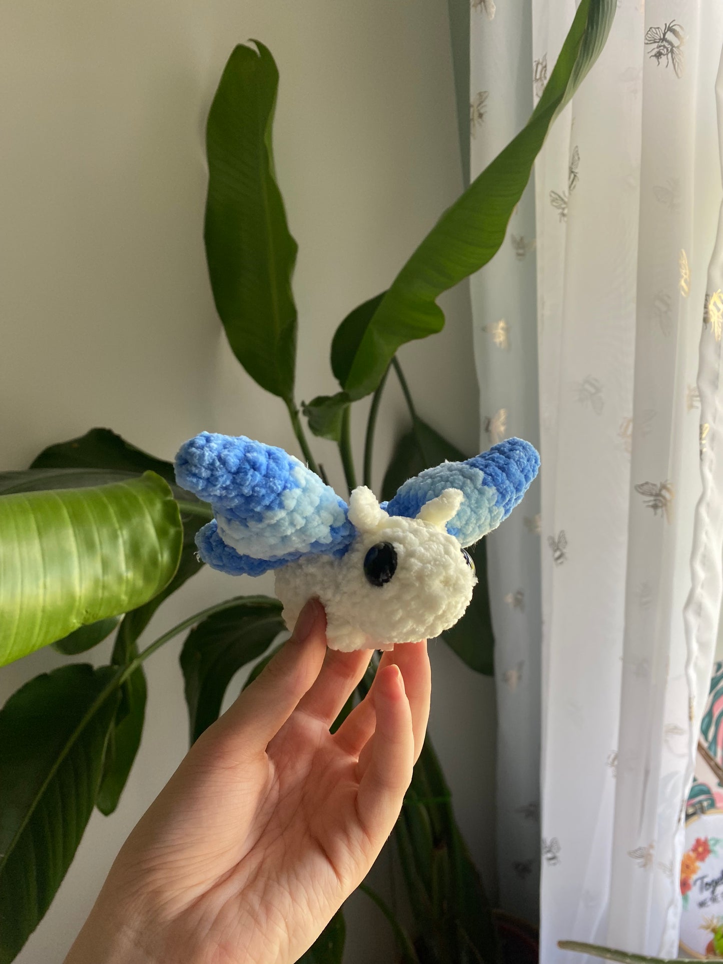 Crochet Moth/Butterfly Amigurumi Bugling Plushie