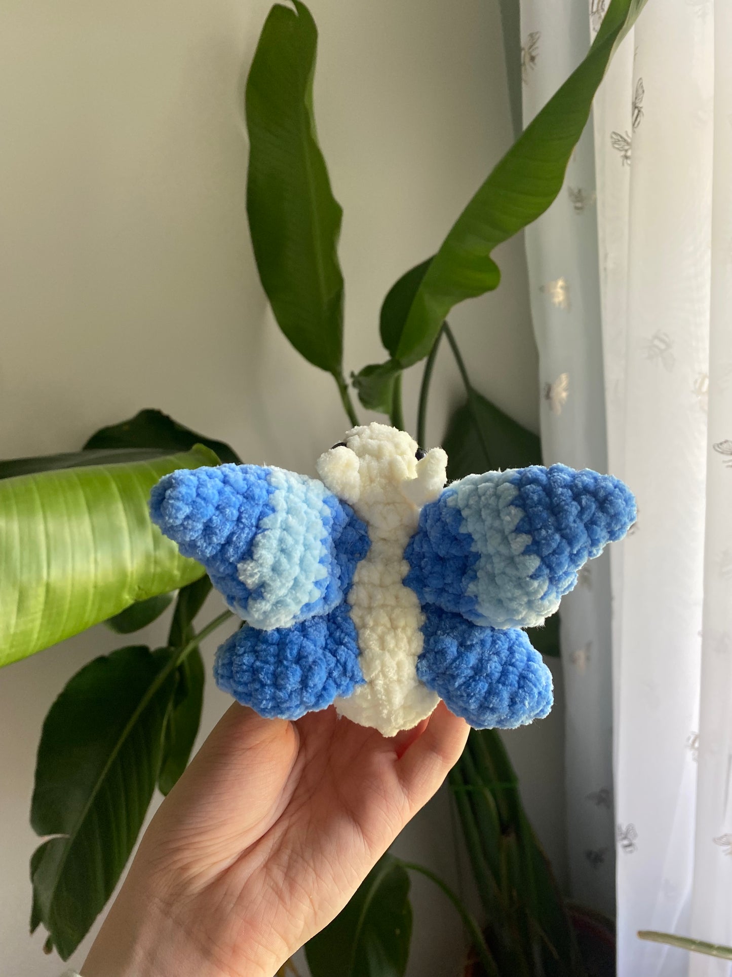 Crochet Moth/Butterfly Amigurumi Bugling Plushie