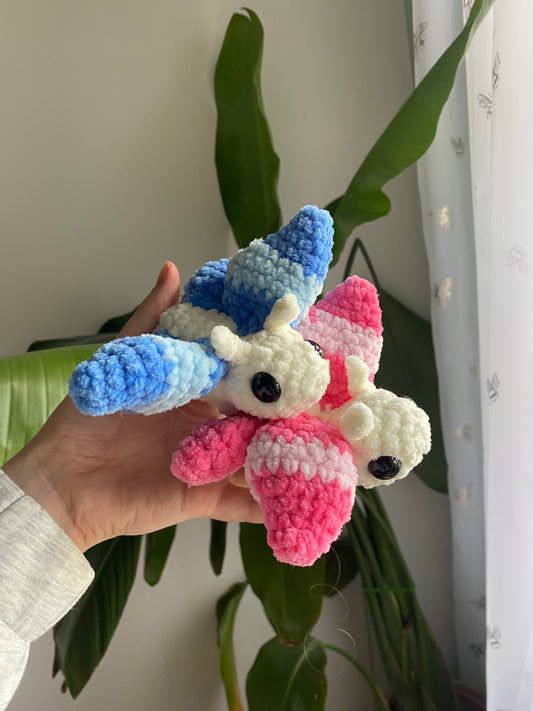 Crochet Moth/Butterfly Amigurumi Bugling Plushie