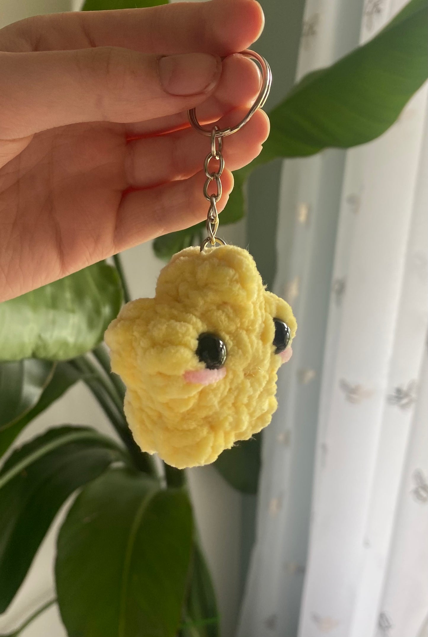 Crochet Star Keychain