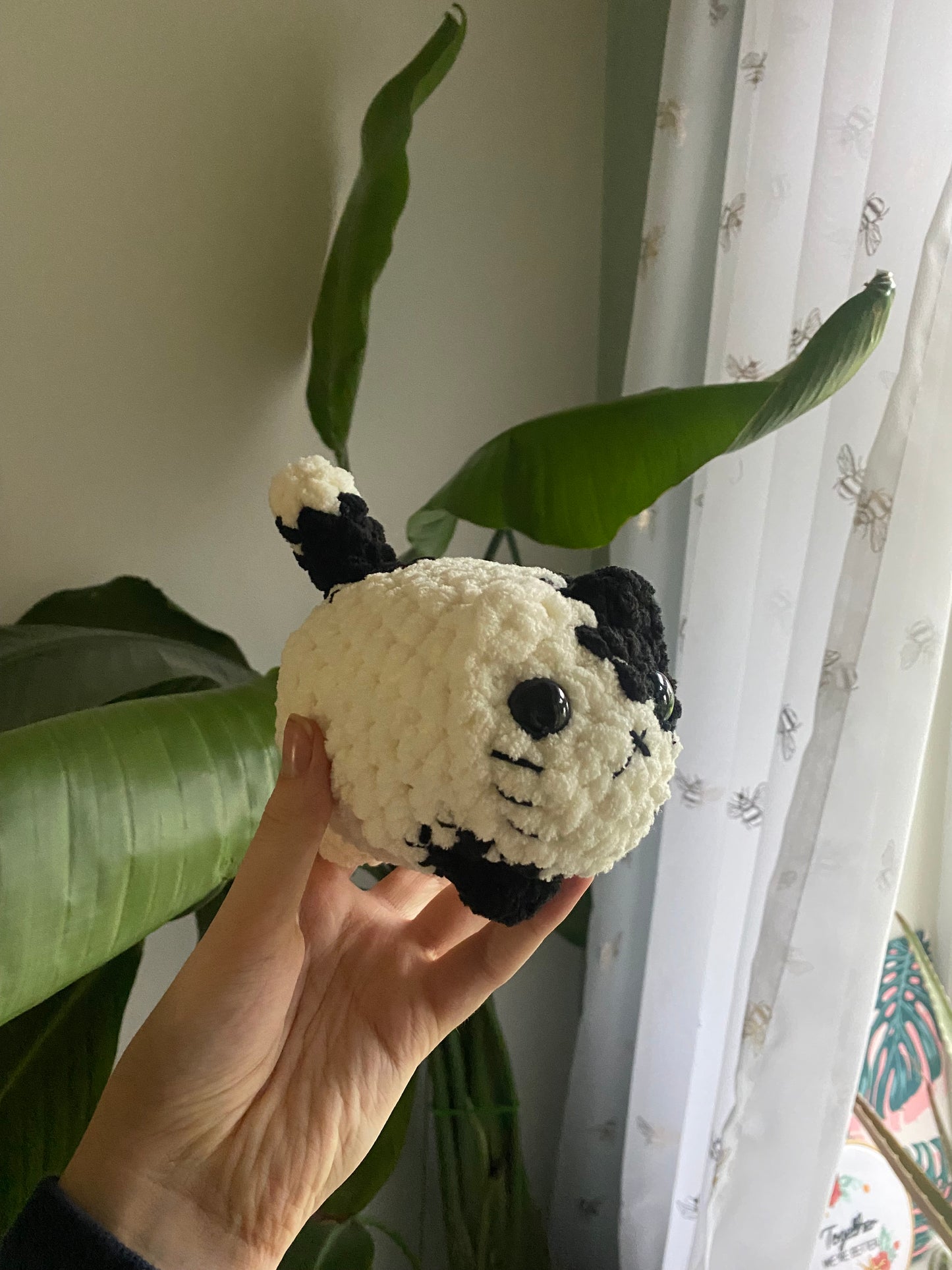 Crochet Amigurumi Loaf Cat Plushie (mini size)