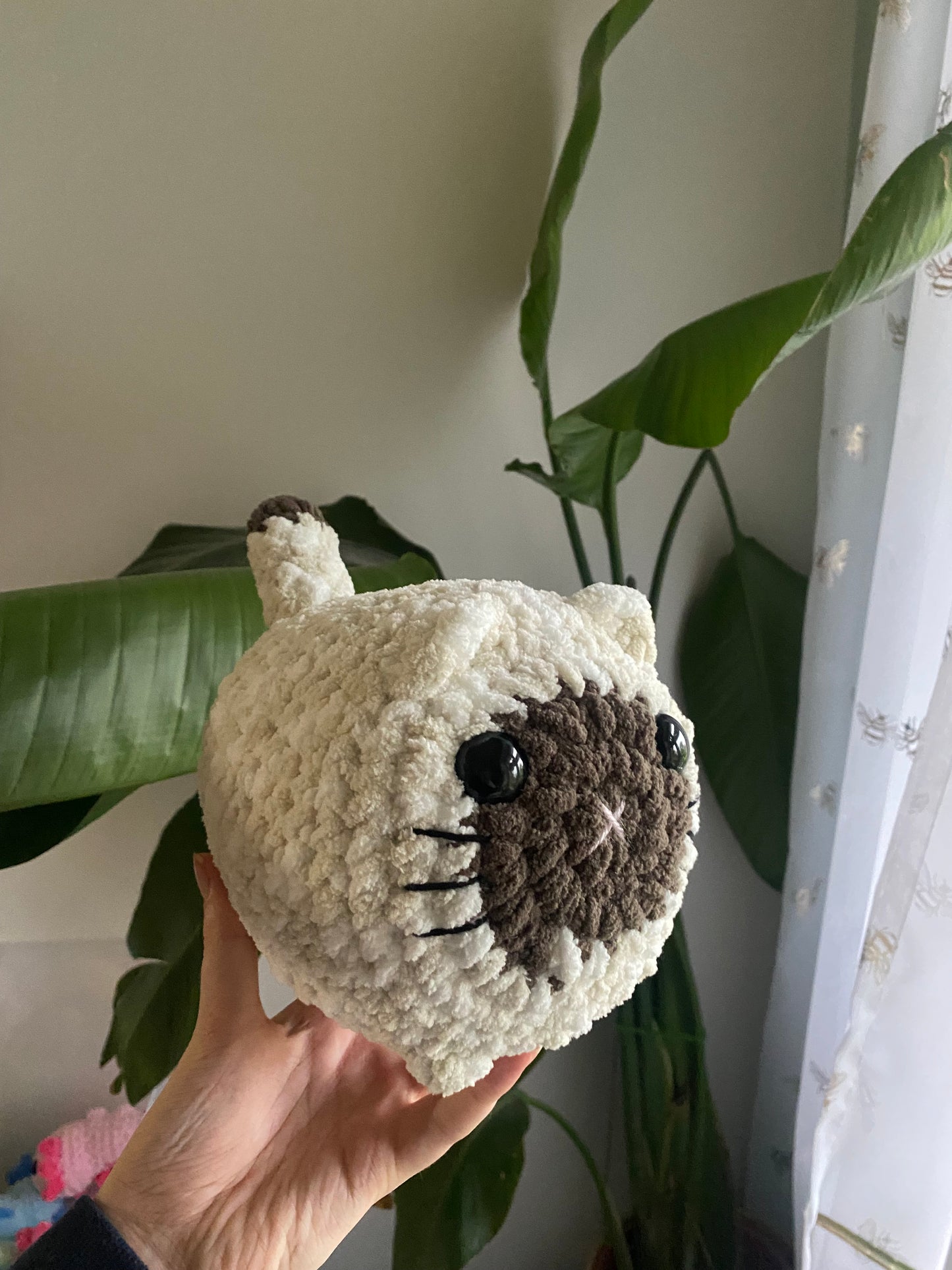Crochet Amigurumi Loaf Cat Plushie (regular size)