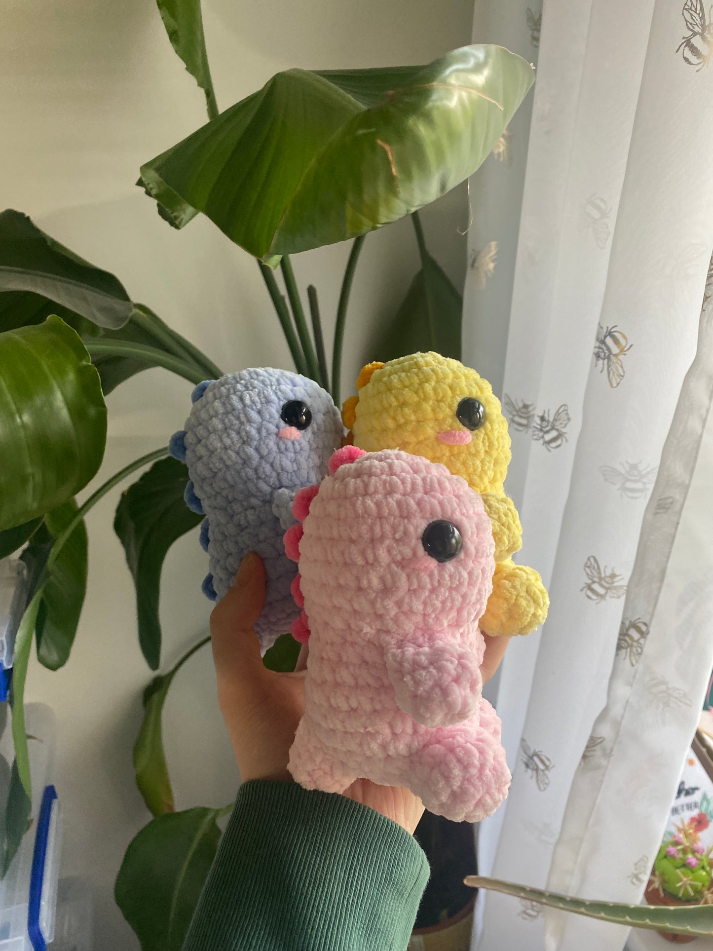 Crochet Dino Amigurumi Plushie