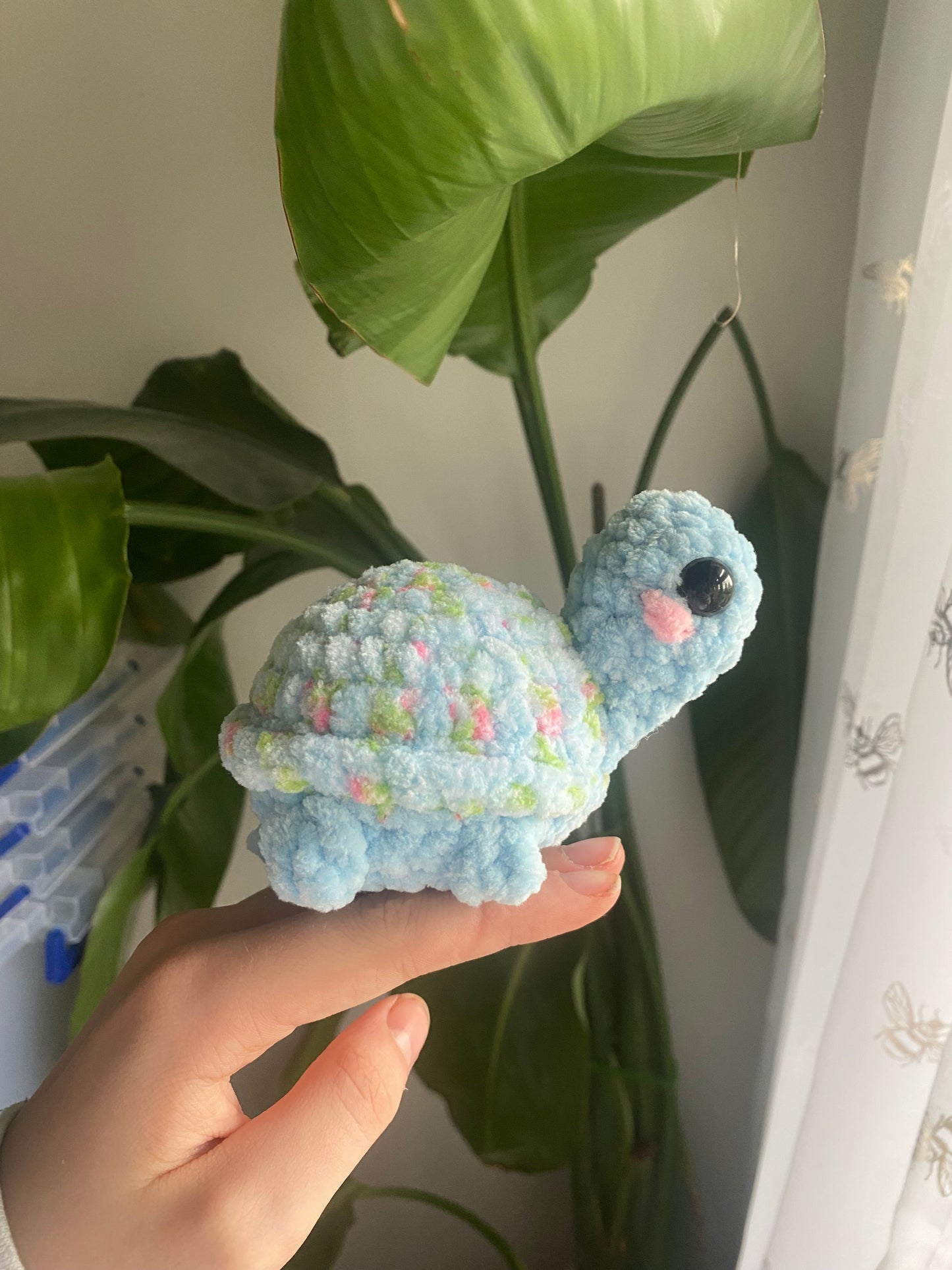 Crochet Tiny Turtle Amigurumi Plushie
