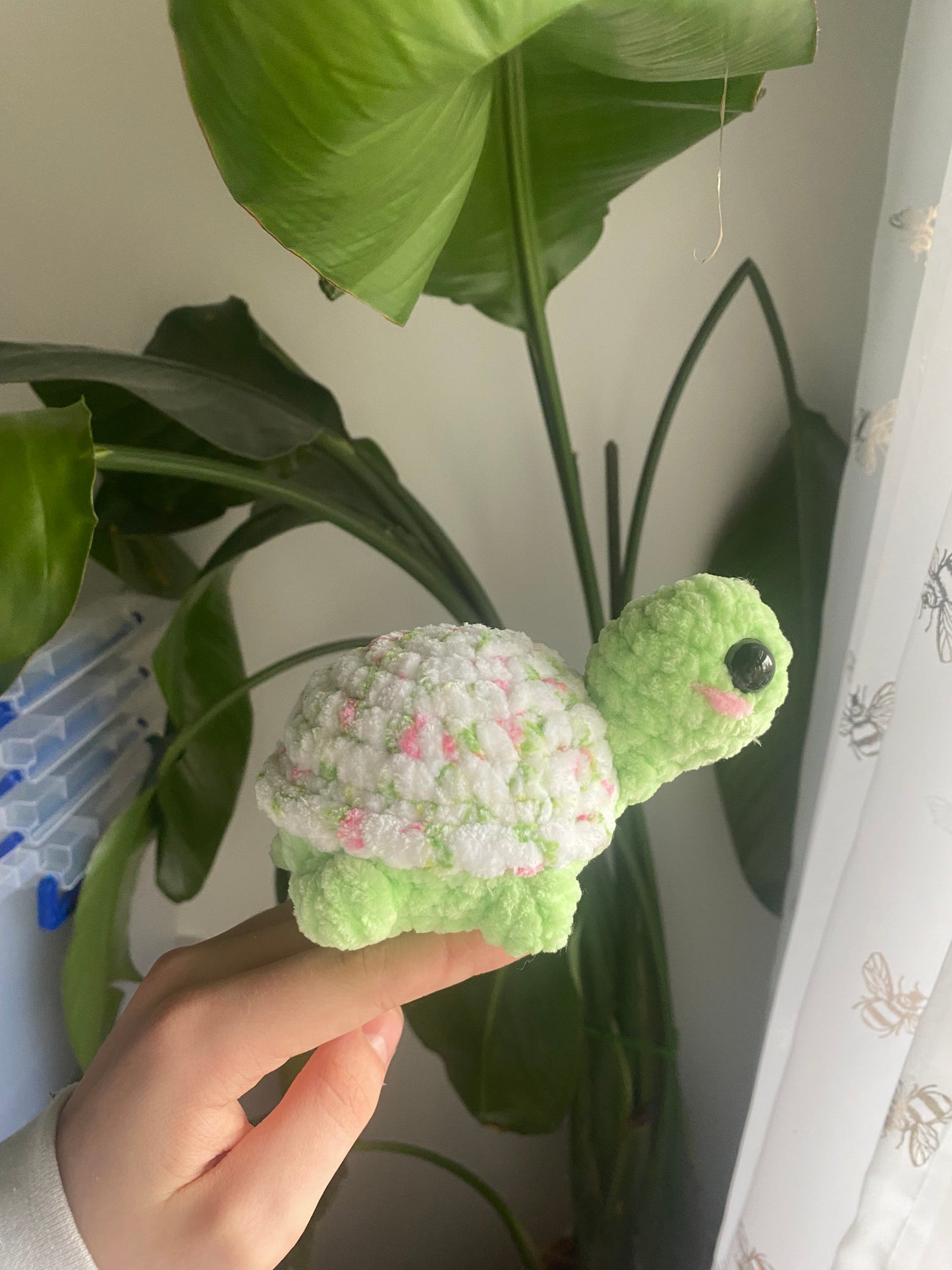 Crochet Tiny Turtle Amigurumi Plushie