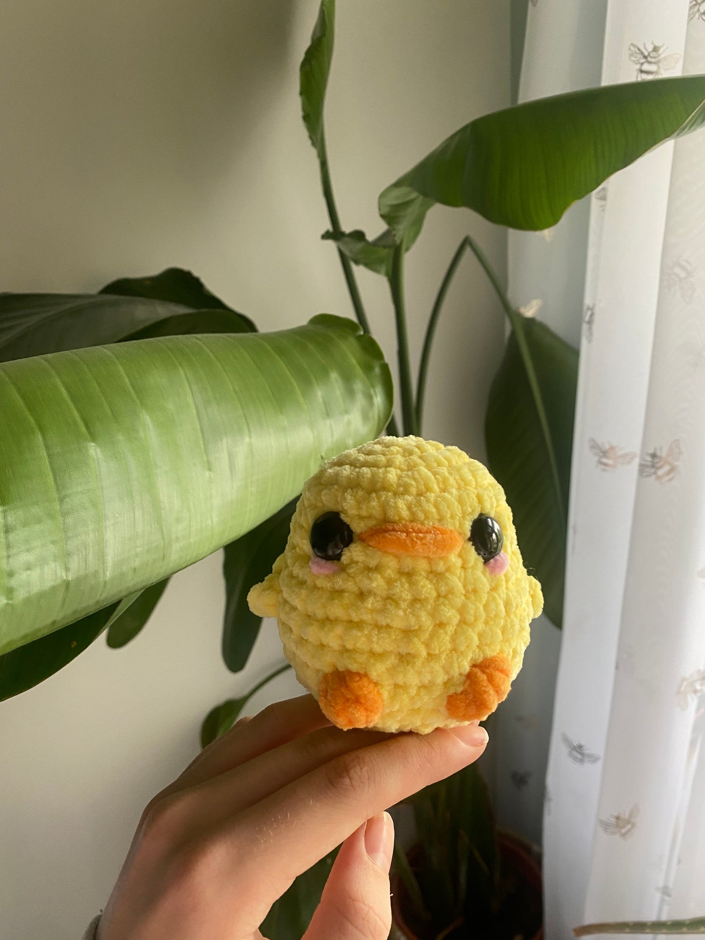 Crochet Chick/Yellow Duck Plushie