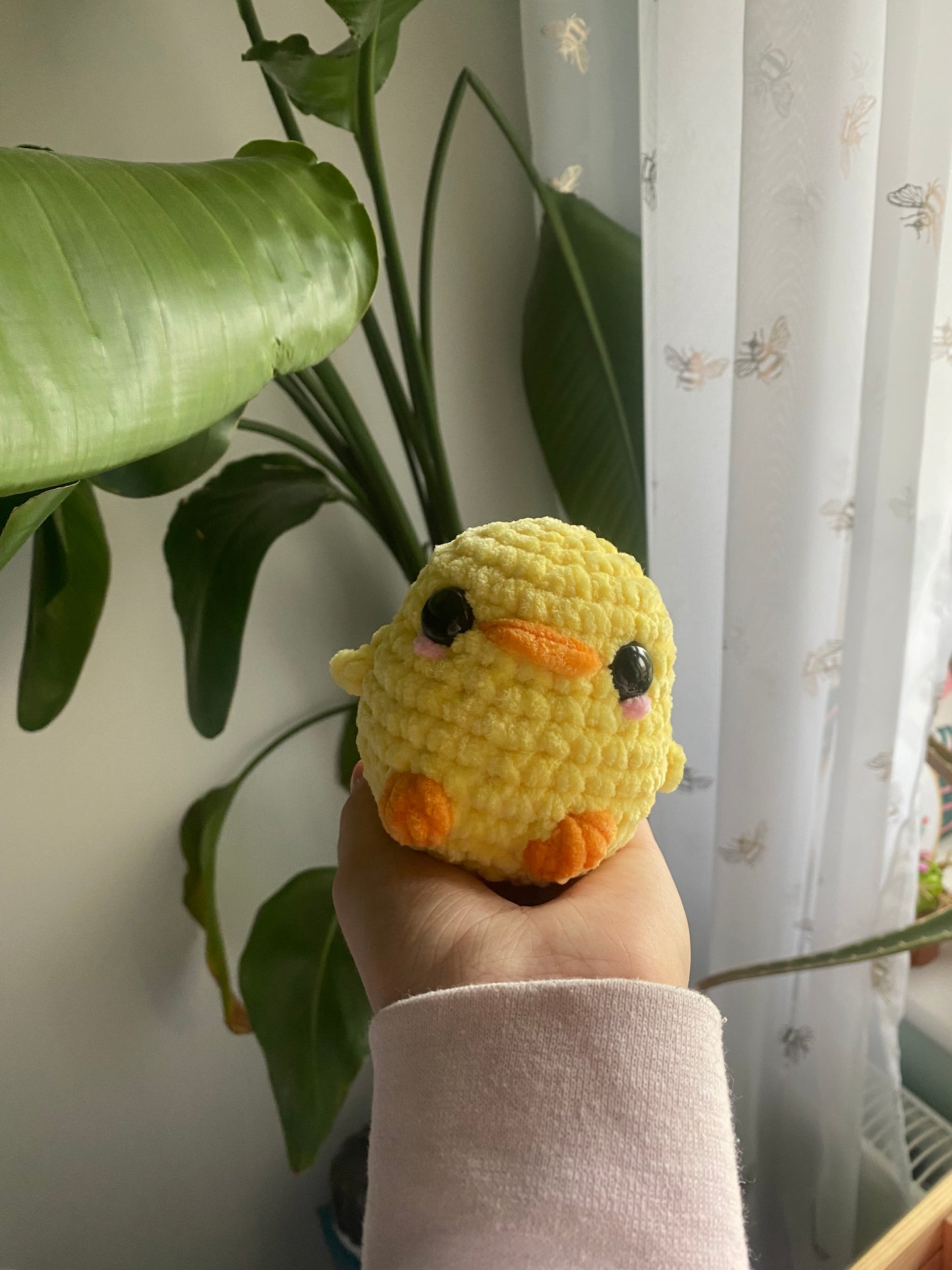 Crochet Chick/Yellow Duck Plushie